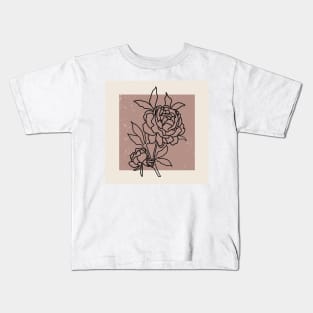 Vintage Rose Kids T-Shirt